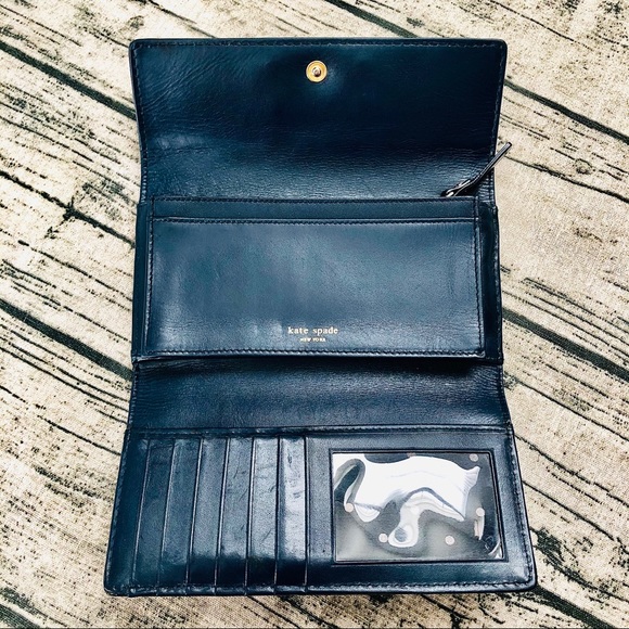 HP💘KATE SPADE⚡️Pepper Leather Tri-Fold Wallet - Picture 7 of 11